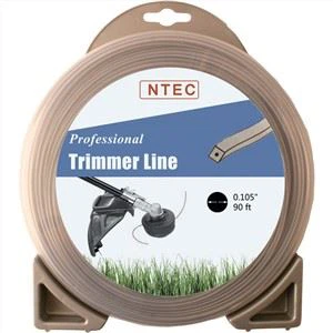 خط تشذيب الأوتار المربعة - 0.105 بوصة. مقياس ، 1/2 رطل. نفطة