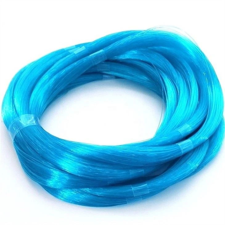 10 Connected Coils High Strength Nylon Monofilament Fish Line