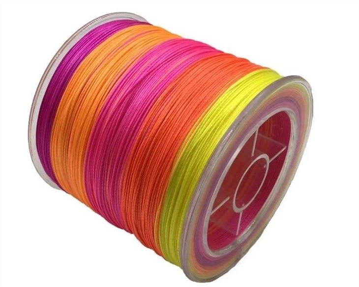 PE Braided Fishing Line Multicolor