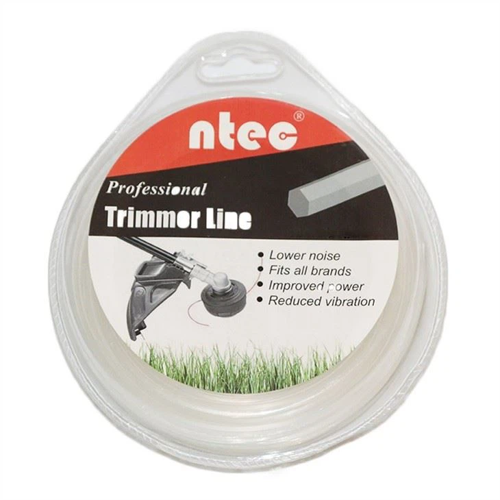 Square Twisted Gardening Tool Brush Cutter Nylon Grass Trimmer Line